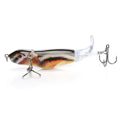 VTAVTA 9cm 13g Rat Whopper Plopper Crankbait Fishing/Cranks Wobblers for Fishing Lures Mouse Trout Hard Bait with Rotating Tail