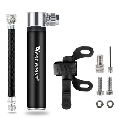 WEST BIKING Mini Bicycle Pump Cycling Hand Air Pump for Bike Tire Inflator bicicleta For AV/FV MTB Mountain Bicycle Bike Pump