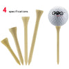 Package of 100 Tees Wood Golf Tees Wooden Tee Golf Ball Holders Length 42mm 54mm 70mm 83mm Drop Ship