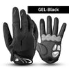 CoolChange Cycling Gloves Touch Screen GEL Bike Gloves Sport Shockproof MTB Road Full Finger Bicycle Glove For Men Woman