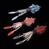 FSTK 15cm/20g/60g UV Glow Squid Soft Plastic Fishing Lure with lead insert  Glow squid lure squid fishing