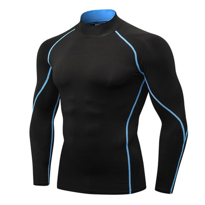 Design New Gym T shirt Compression Bodybuilding Jogging Jersey Sport shirt Men Outdoor Clothes Running Shirt Rashguard