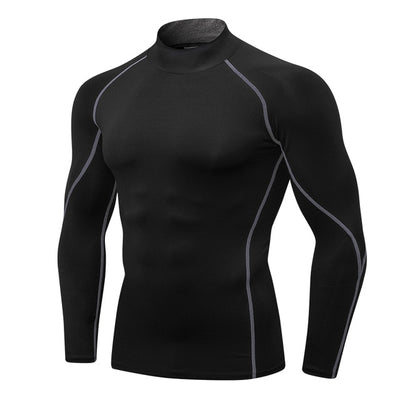 Design New Gym T shirt Compression Bodybuilding Jogging Jersey Sport shirt Men Outdoor Clothes Running Shirt Rashguard