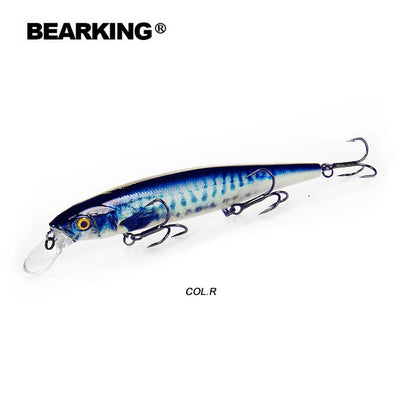 Bearking 2018 New hot model 128mm 23g professional quality fishing lures hard bait dive 1.5m quality wobblers minnow