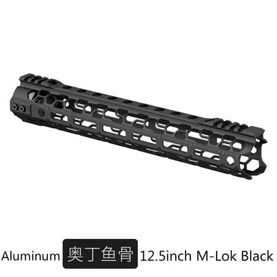 9.5" 12.5" AR15 Free Float Keymod M-lok Handguard  ODIN Rail for Hunting Tactical Rifle Scope Mount