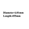 Stainless Steel Inside Diameter 6.01/6.03mm Length 230mm to 509mm Inner Barrel Paintabll Airsoft Rifle AEG Hunting Accessories