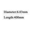 Stainless Steel Inside Diameter 6.01/6.03mm Length 230mm to 509mm Inner Barrel Paintabll Airsoft Rifle AEG Hunting Accessories