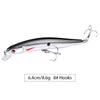 1pcs Fishing Lures 3D Eyes Floating Laser Minnow Hard Aritificial Wobblers Crankbait Plastic Baits Pesca Isca 11cm 13.5g