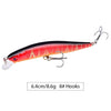 1pcs Fishing Lures 3D Eyes Floating Laser Minnow Hard Aritificial Wobblers Crankbait Plastic Baits Pesca Isca 11cm 13.5g