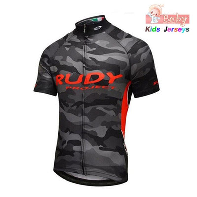 Cycling Jersey 2019 Pro Team Rudy Summer Kids Mtb Cycling Set Racing Bicycle Clothing Suit Boys Breathable Mountain Bike Clothes