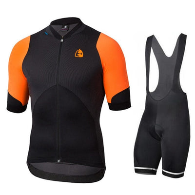 2019 Men Summer Short Sleeve Bike Bib Shorts Cycling Jersey Bicycle Shirt Wear Clothes Mountain Cycle Clothing Set