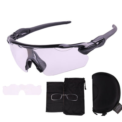 Unisex Crave Color Change Cycling Glasses TR90 Frame UV400 Cycling Sunglasses Polarized Bicycle Riding Cycling Glasses