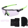 Unisex Crave Color Change Cycling Glasses TR90 Frame UV400 Cycling Sunglasses Polarized Bicycle Riding Cycling Glasses