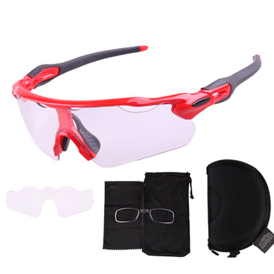 Unisex Crave Color Change Cycling Glasses TR90 Frame UV400 Cycling Sunglasses Polarized Bicycle Riding Cycling Glasses