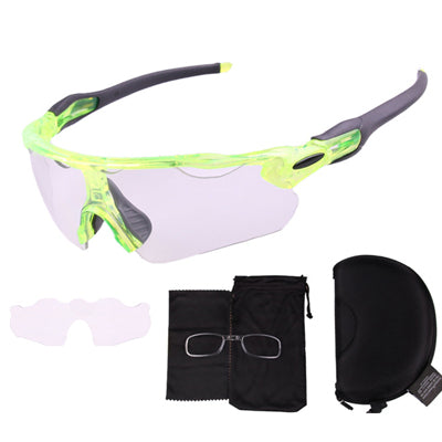 Unisex Crave Color Change Cycling Glasses TR90 Frame UV400 Cycling Sunglasses Polarized Bicycle Riding Cycling Glasses