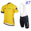 Pro STRAVA Bicycle Racing Team Short Sleeve Maillot Ciclismo Men's Cycling Jersey Kits Summer breathable Cycling Clothing Sets