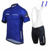 Pro STRAVA Bicycle Racing Team Short Sleeve Maillot Ciclismo Men's Cycling Jersey Kits Summer breathable Cycling Clothing Sets