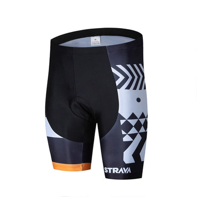 STRAVA 2019 GF team men's summer breathable short sleeve cycling jersey kit ropa ciclismo bicycle bike clothing bib shorts set