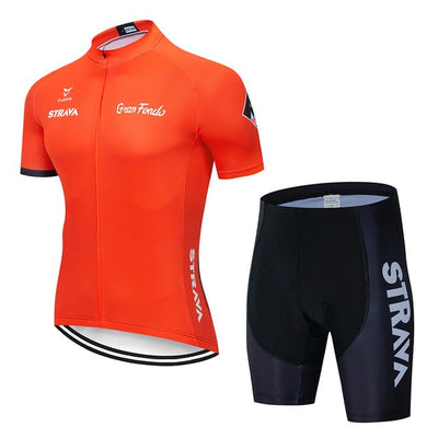 New Style 2017 Team STRAVA Cycling Jerseys Breathable /Quick-Dry Ropa Ciclismo Short Sleeve Bike Clothing Racing Team Sportswear