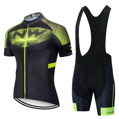 2019 NW Men and Women Cycling Jersey Clothing Set Spring and Summer Men and Women Short Sleeve Breathable