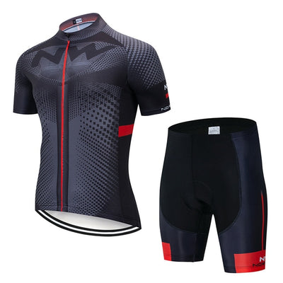 2019 NW Men and Women Cycling Jersey Clothing Set Spring and Summer Men and Women Short Sleeve Breathable