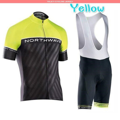 Northwave Nw Summer Cycling Jersey Set Breathable MTB Bicycle Cycling Clothing Mountain Bike Wear Clothes Maillot Ropa Ciclismo