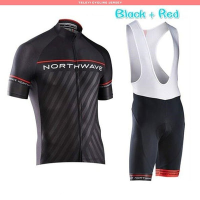 Northwave Nw Summer Cycling Jersey Set Breathable MTB Bicycle Cycling Clothing Mountain Bike Wear Clothes Maillot Ropa Ciclismo