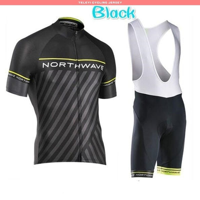 Northwave Nw Summer Cycling Jersey Set Breathable MTB Bicycle Cycling Clothing Mountain Bike Wear Clothes Maillot Ropa Ciclismo