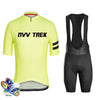 2019 Trekking Summer Pro Cycling Jersey Set Mtb Shorts Sleeve Maillot Ropa Ciclismo Bicycle Sportswear Bike Clothing Cycling Set