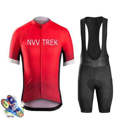 2019 Trekking Summer Pro Cycling Jersey Set Mtb Shorts Sleeve Maillot Ropa Ciclismo Bicycle Sportswear Bike Clothing Cycling Set