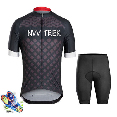 2019 Trekking Summer Pro Cycling Jersey Set Mtb Shorts Sleeve Maillot Ropa Ciclismo Bicycle Sportswear Bike Clothing Cycling Set