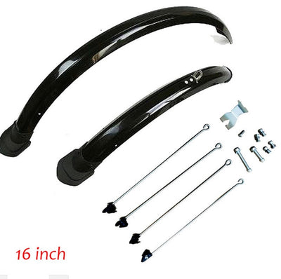 14 16 20 26 27.5 inch 700C Bicycle Mudguard Double Bracing Fender for Folding Bike MTB Wings Road bike Front Rear Mud Guard