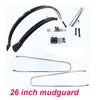 14 16 20 26 27.5 inch 700C Bicycle Mudguard Double Bracing Fender for Folding Bike MTB Wings Road bike Front Rear Mud Guard