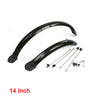 14 16 20 26 27.5 inch 700C Bicycle Mudguard Double Bracing Fender for Folding Bike MTB Wings Road bike Front Rear Mud Guard