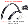 14 16 20 26 27.5 inch 700C Bicycle Mudguard Double Bracing Fender for Folding Bike MTB Wings Road bike Front Rear Mud Guard