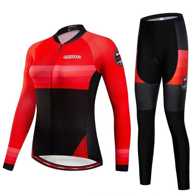 New Arrival Jersey Cycling Women 2019 Pro High Quality Long GEL Pad Anti-Pilling Quick Dry G120