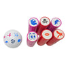 ABS Plastic 5.3cm Unique Golf Ball Stamp Stamper Skull Shape Design Marker Seal Impression