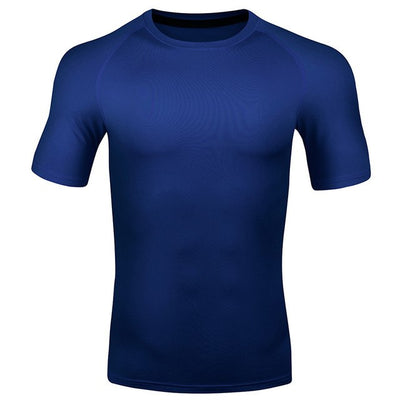 Sports T-Shirt Men's Summer Quick-drying Breathable Sweat Fitness Short Sleeve Slim Running Half Sleeve Quick Drying