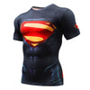 2018 Superman Punisher Rashguard Running Shirt Men T-shirt Long Sleeve Compression Shirts Gym Tee Shirt Fitness Sport Shirt Men